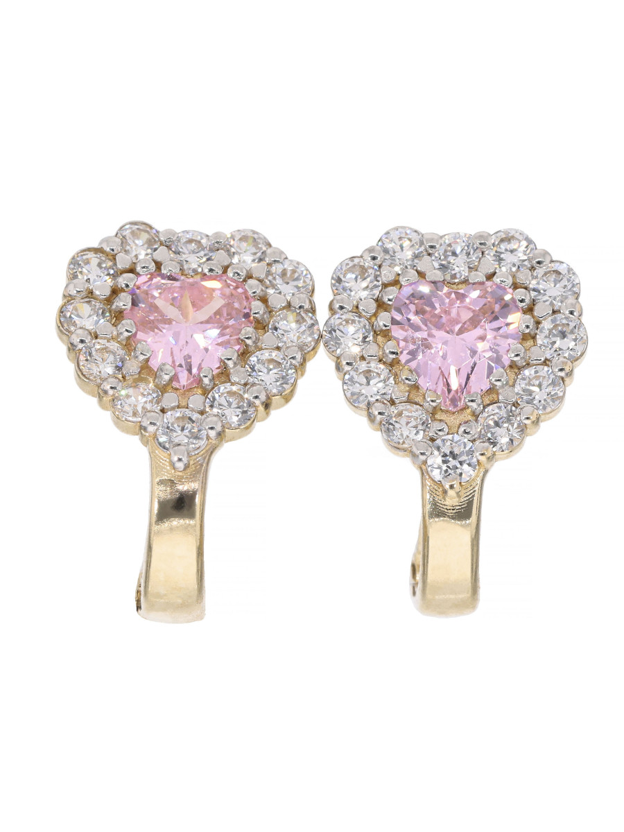 Dziecięce złote kolczyki – delikatność i miłość w złocie...