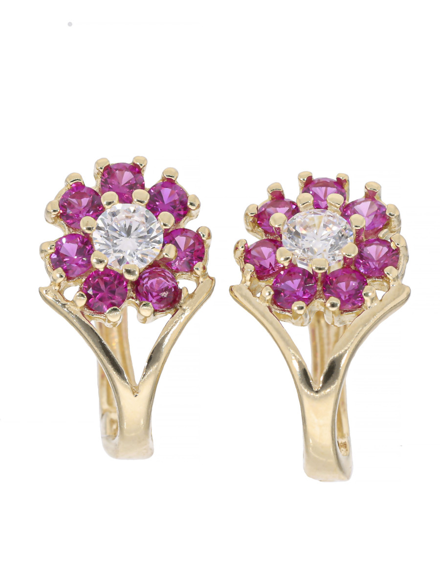 Kolczyki złote w kształcie kwiatów – subtelny urok i styl...