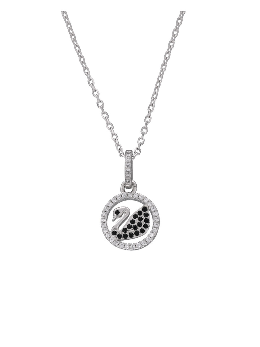 Celebrytka łabędź z cyrkoniami – symbol elegancji i...