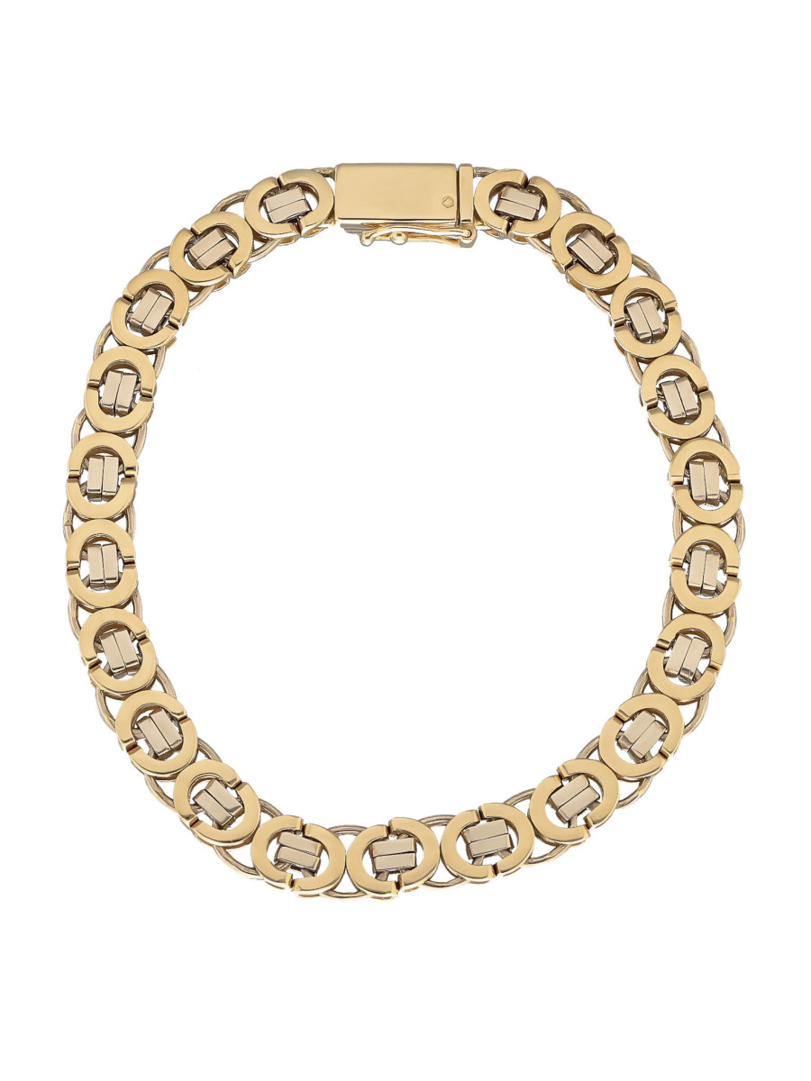 Bransoletka o splocie królewskim – luksus w każdym detalu | Sklep JubilerDukat.pl