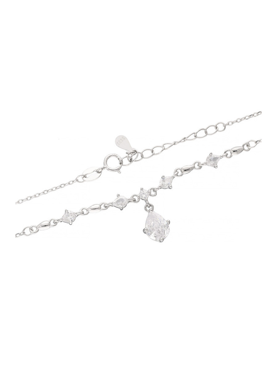 Naszyjnik srebrny z cyrkoniami – klasyka i blask | JubilerDukat