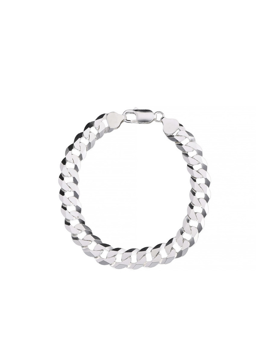 Srebrna bransoletka pancerka