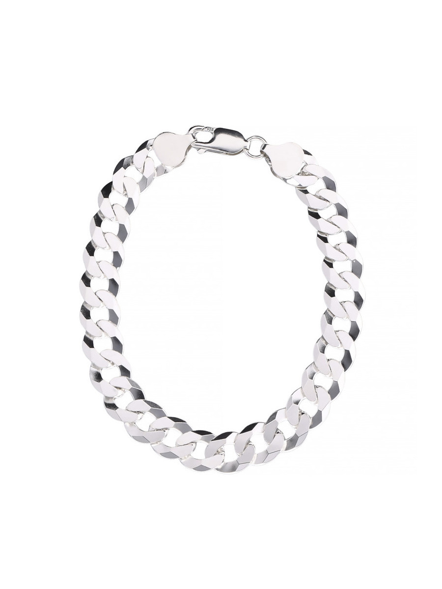 Srebrna bransoletka pancerka