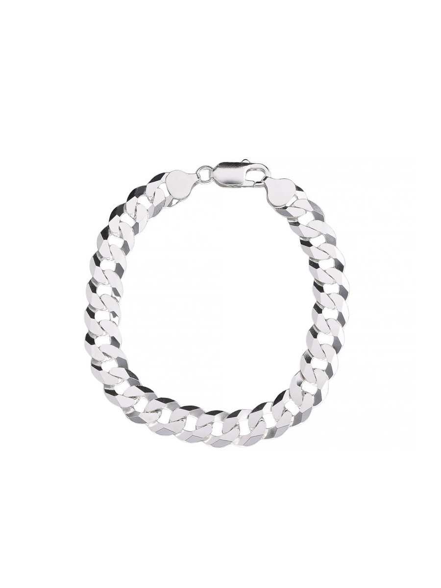 Srebrna bransoletka pancerka