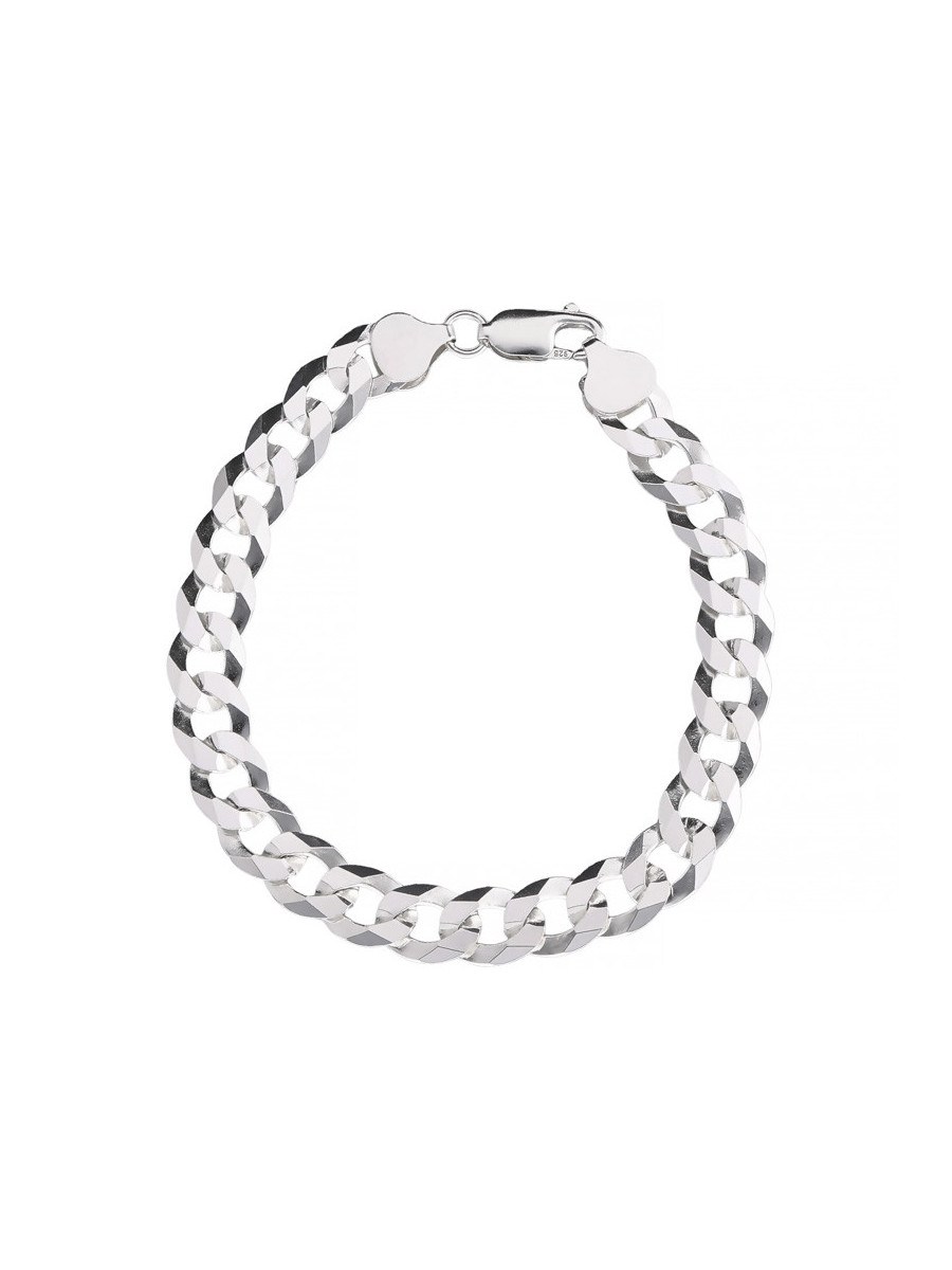 Srebrna bransoletka pancerka