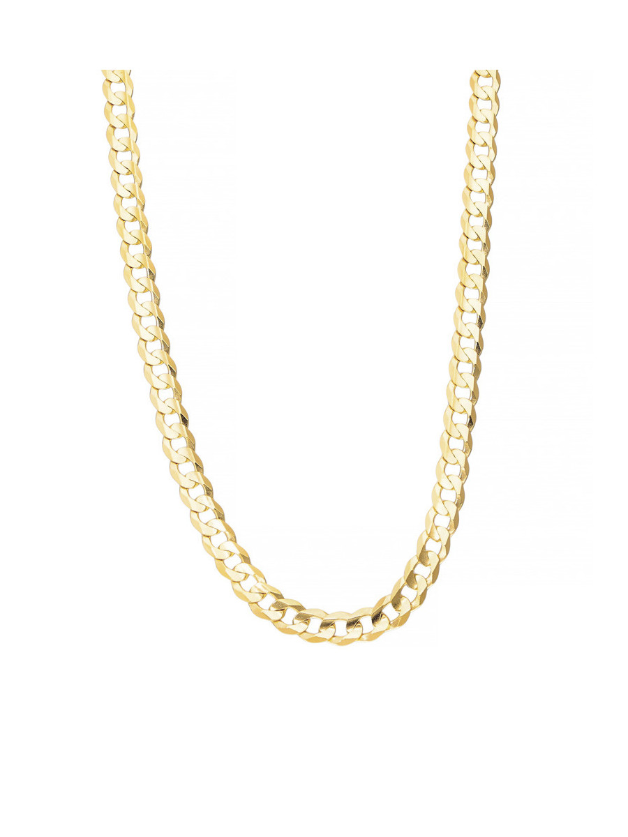 Złota łańcuszek pancerka 60cm