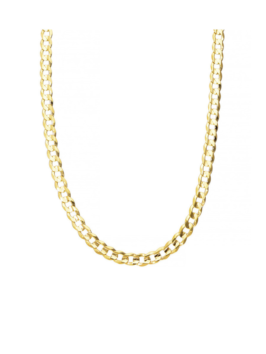 Złoty łańcuszek pancerka 60cm