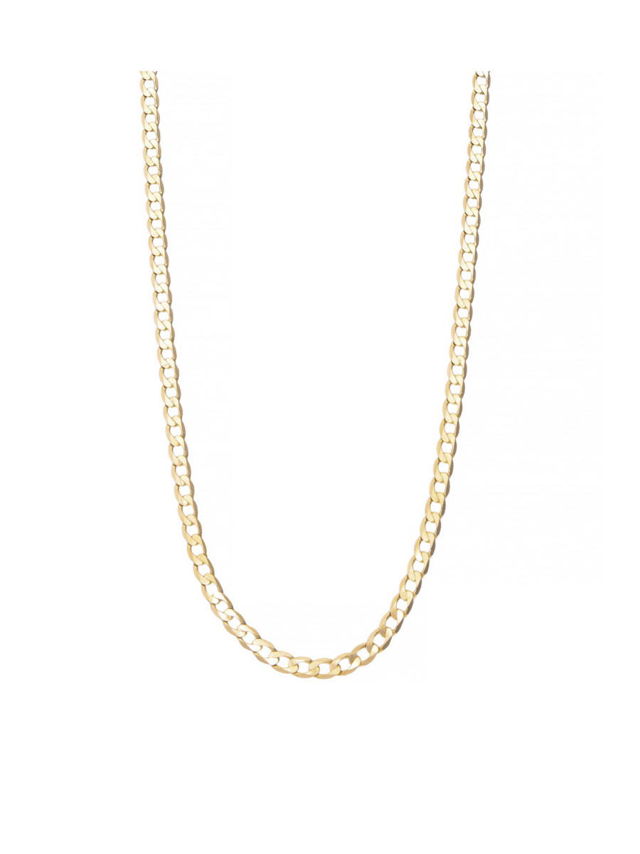 Złoty łańcuszek pancerka 60cm