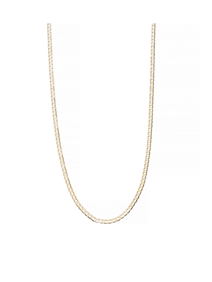 Złoty łańcuszek pancerka 60cm