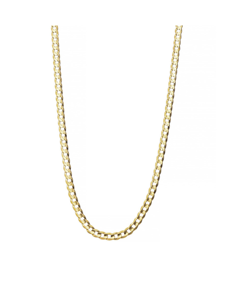 Złoty łańcuszek pancerka 60cm