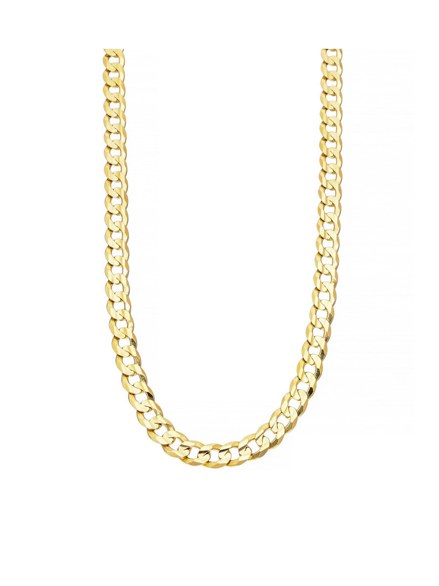 Złoty łańcuszek pancerka 55cm