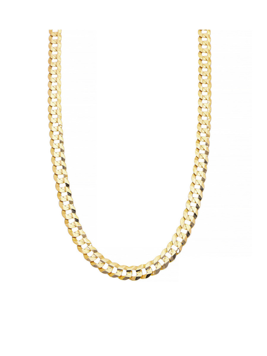 Złoty łańcuszek pancerka 55cm