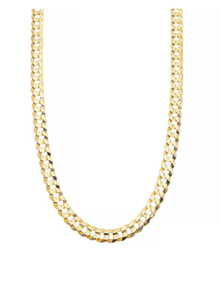 Złoty łańcuszek pancerka 55cm