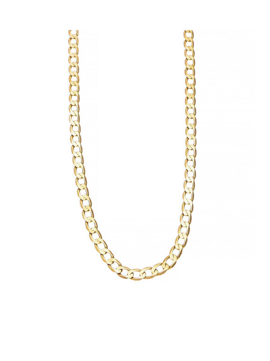 Złoty łańcuszek pancerka 55cm