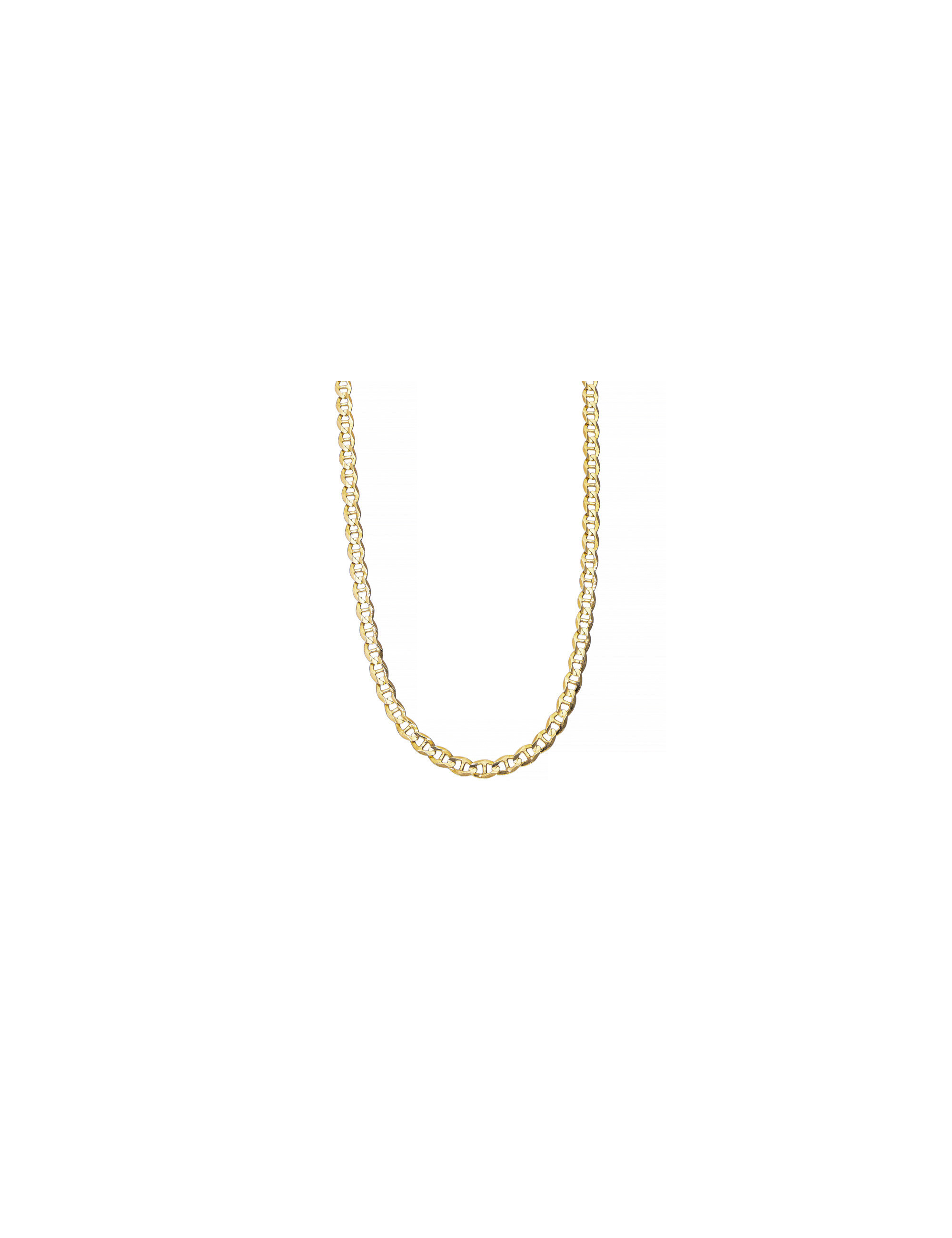 Złoty łańcuszek Marina 55cm