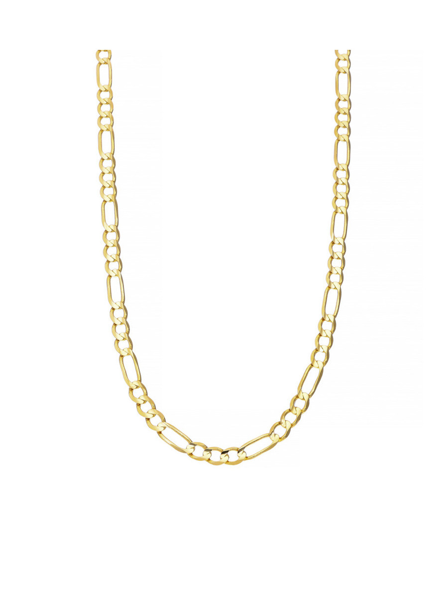 Złoty łańcuszek Figaro 55cm