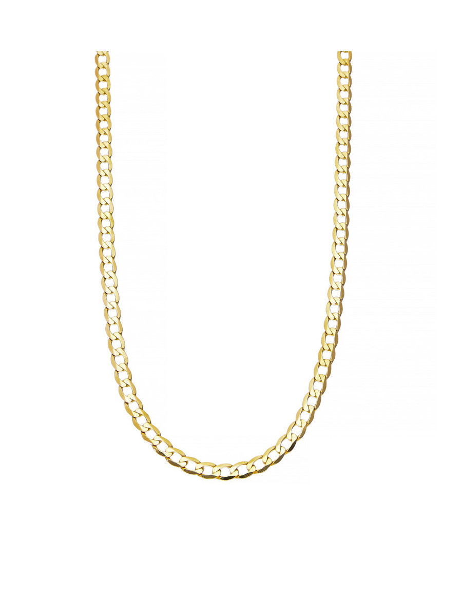 Złoty łańcuszek Pancerka 55cm