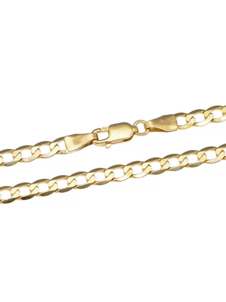 Złoty łańcuszek Pancerka 55cm