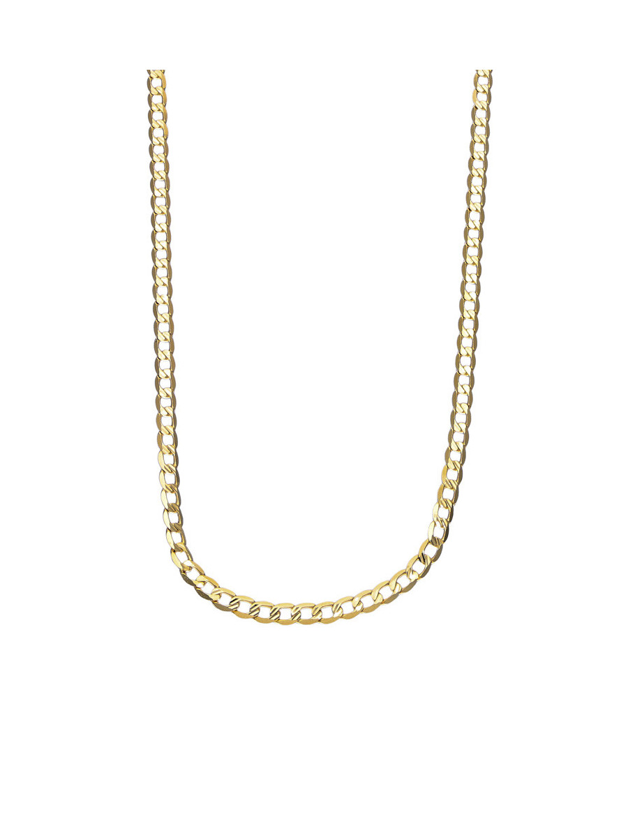 Złoty łańcuszek pancerka 55cm