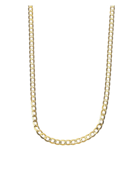 Złoty łańcuszek pancerka 55cm