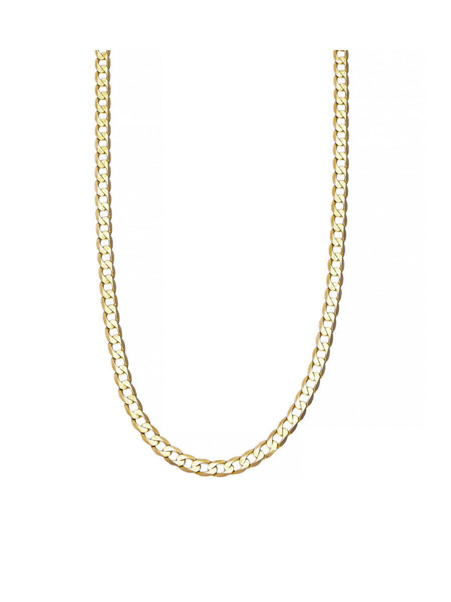 Złoty łańcuszek pancerka 55cm