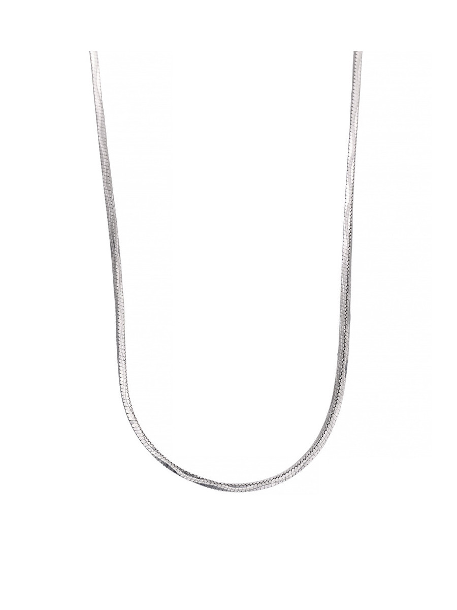 Łańcuszek żyłka z białego złota 41,5cm