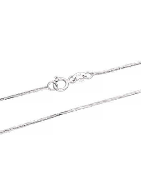 Łańcuszek żyłka z białego złota 41,5cm