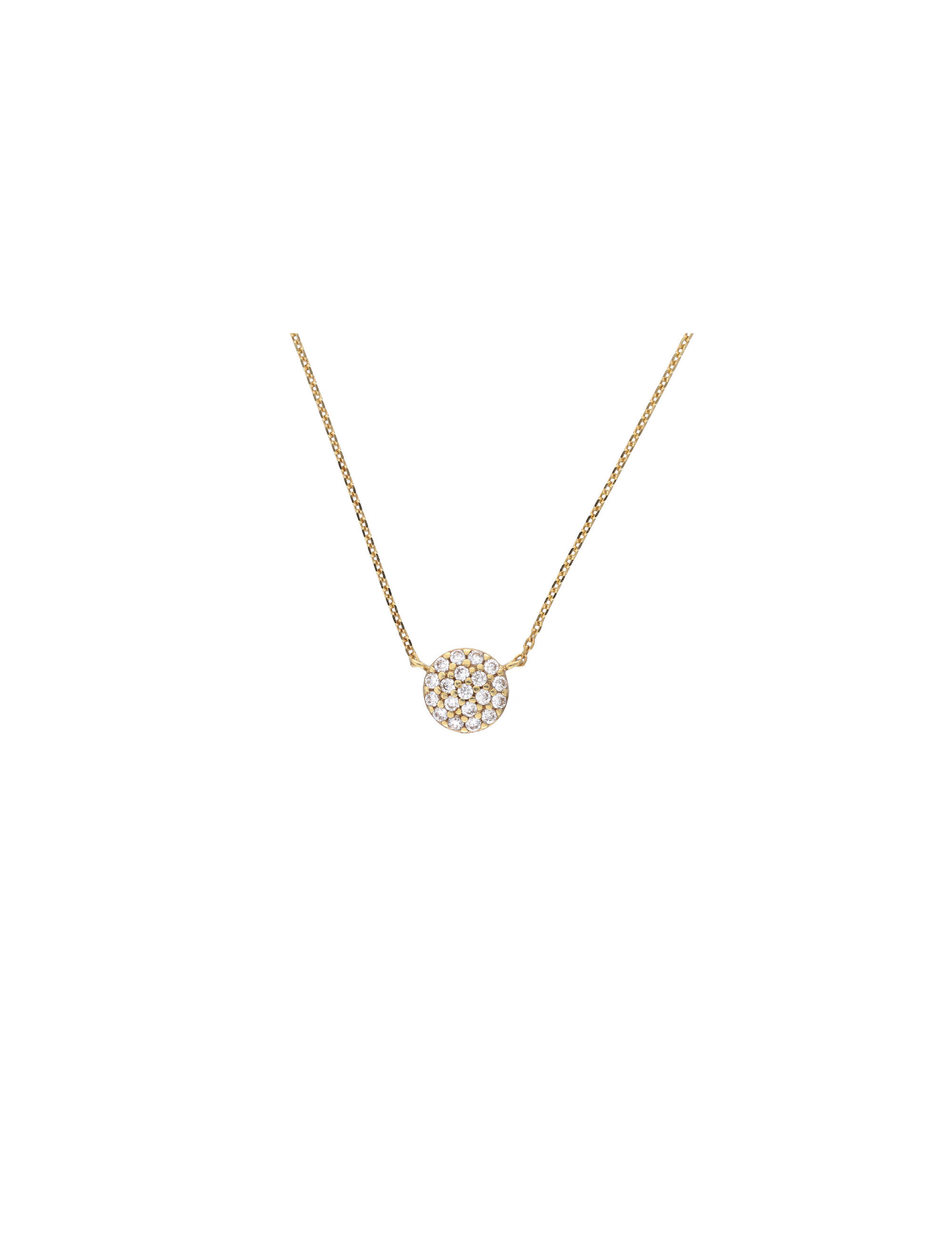 Celebrytka kółeczko z cyrkoniami – subtelna biżuteria | JubilerDukat