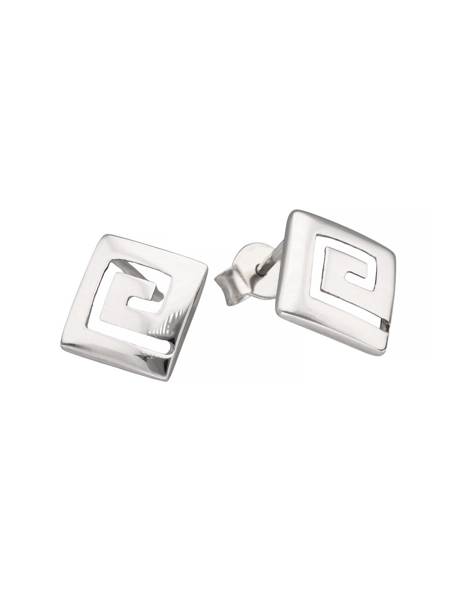 Kolczyki z białego złota