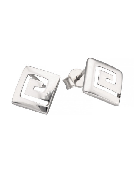 Kolczyki z białego złota