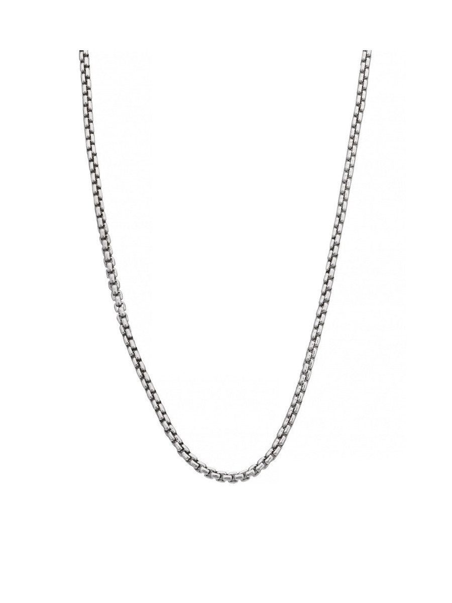 Łańcuszek Ankier z białego złota 50cm