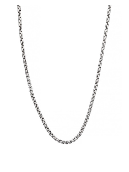 Łańcuszek Ankier z białego złota 50cm