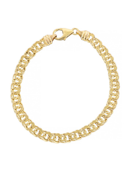 Złota bransoletka 8k 22cm