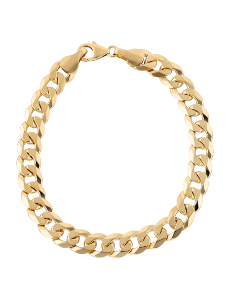 Złota bransoletka pancerka 8k 21,5cm