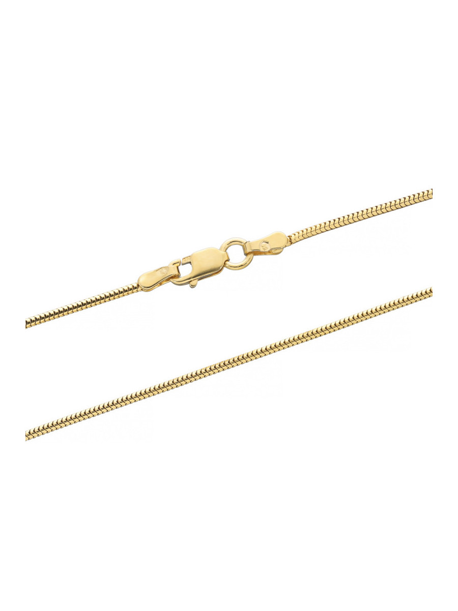 Złoty łańcuszek żyłka 8k 45cm