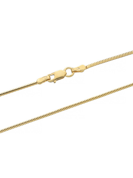 Złoty łańcuszek żyłka 8k 45cm