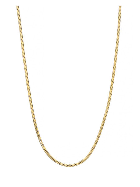 Złoty łańcuszek żyłka 8k 45cm