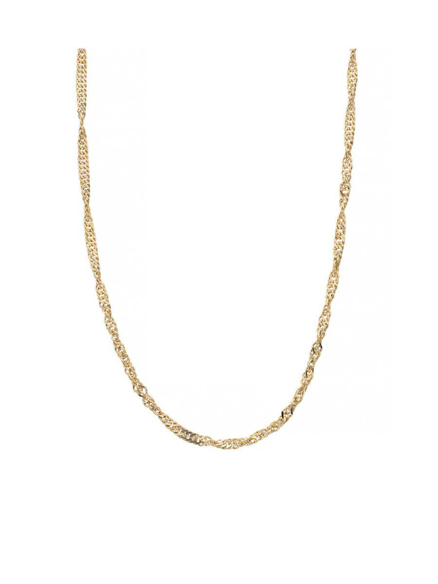 Złoty łańcuszek skręcany 8k 45cm