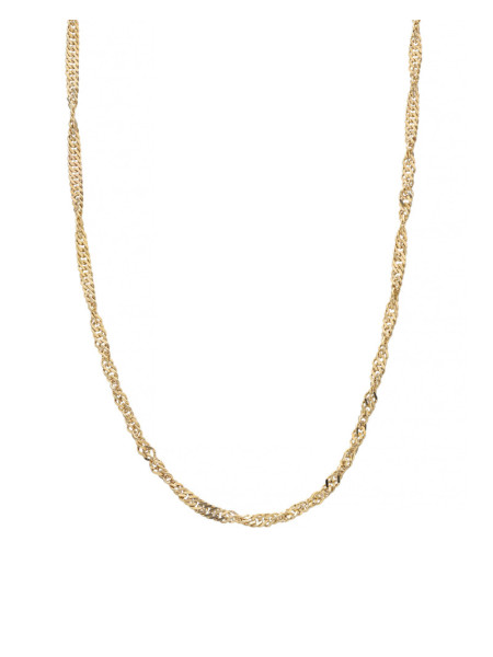 Złoty łańcuszek skręcany 8k 45cm