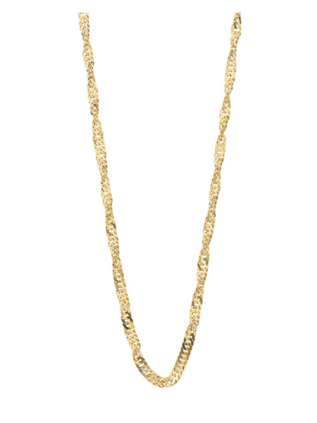 Złoty łańcuszek skręcany 8k 45cm