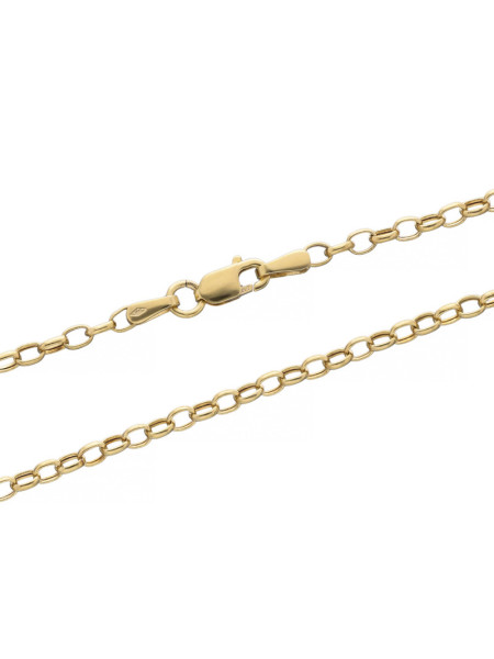 Złoty łańcuszek ankier 8k 50cm