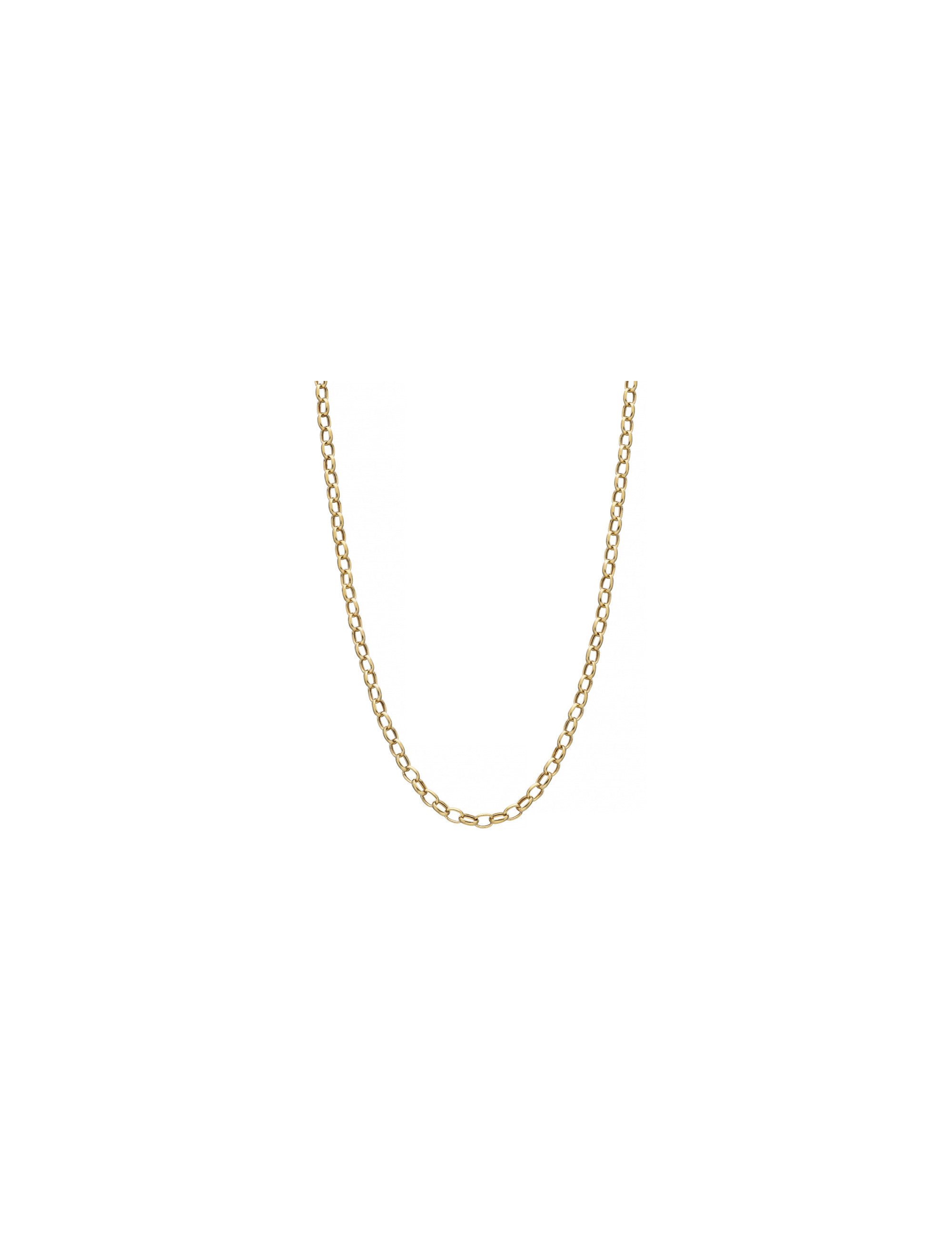 Złoty łańcuszek ankier 8k 50cm