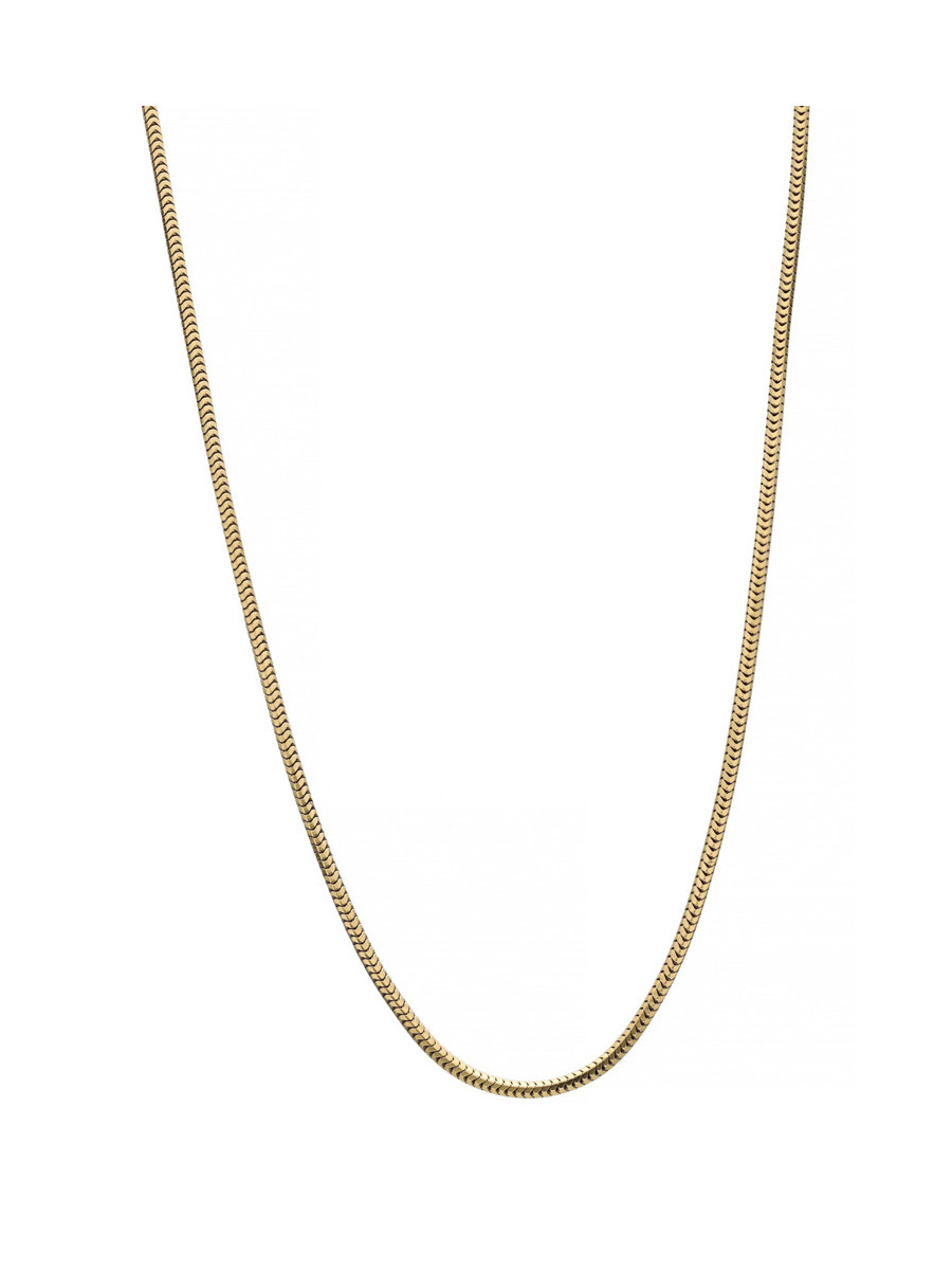 Złoty łańcuszek żyłka 8k 50cm