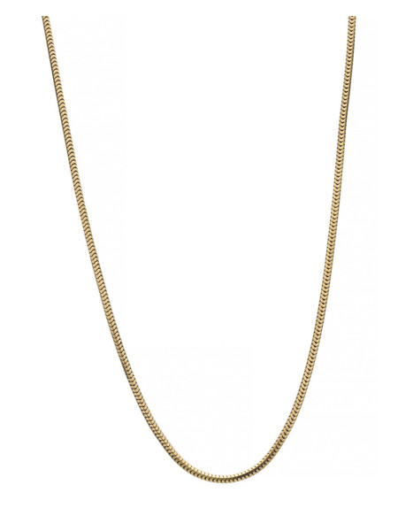 Złoty łańcuszek żyłka 8k 50cm