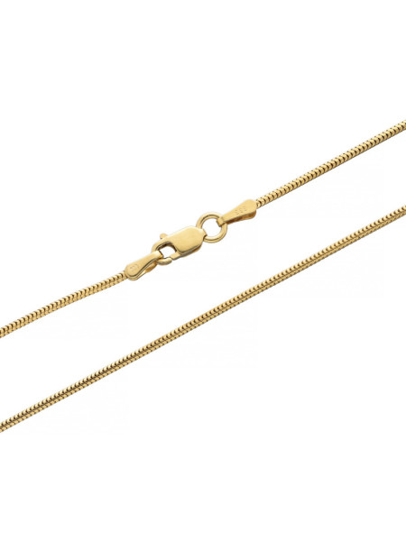 Złoty łańcuszek żyłka 8k 50cm