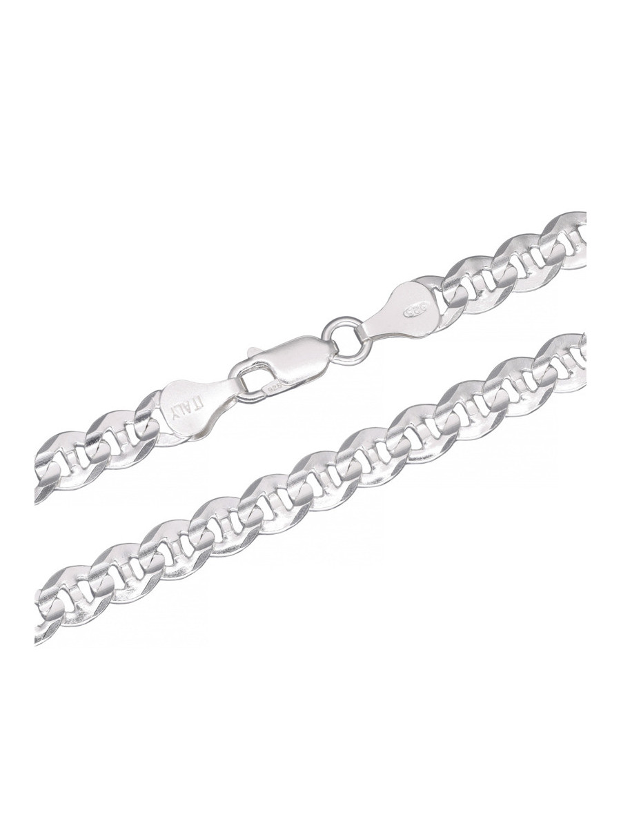 Srebrny łańcuch Marina 50cm