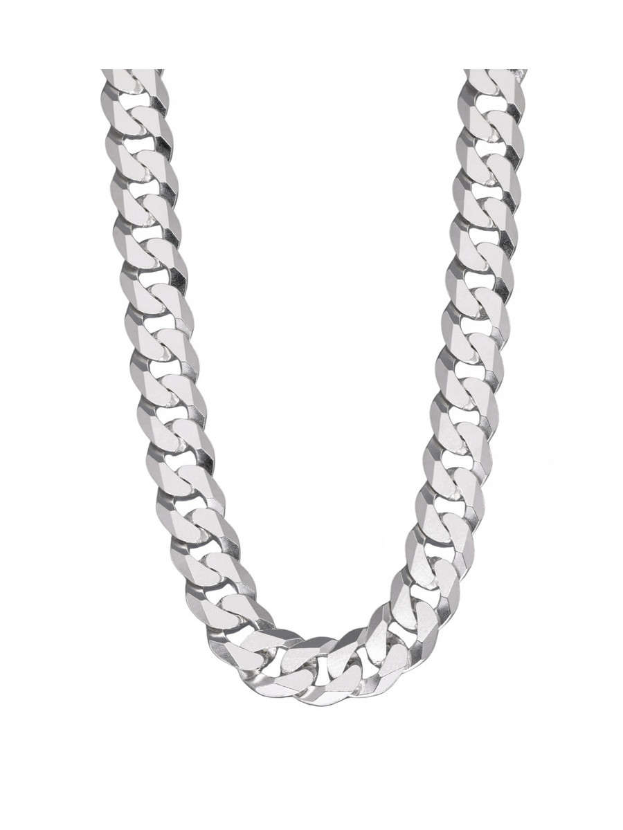 Srebrny łańcuch Pancerka 50 cm