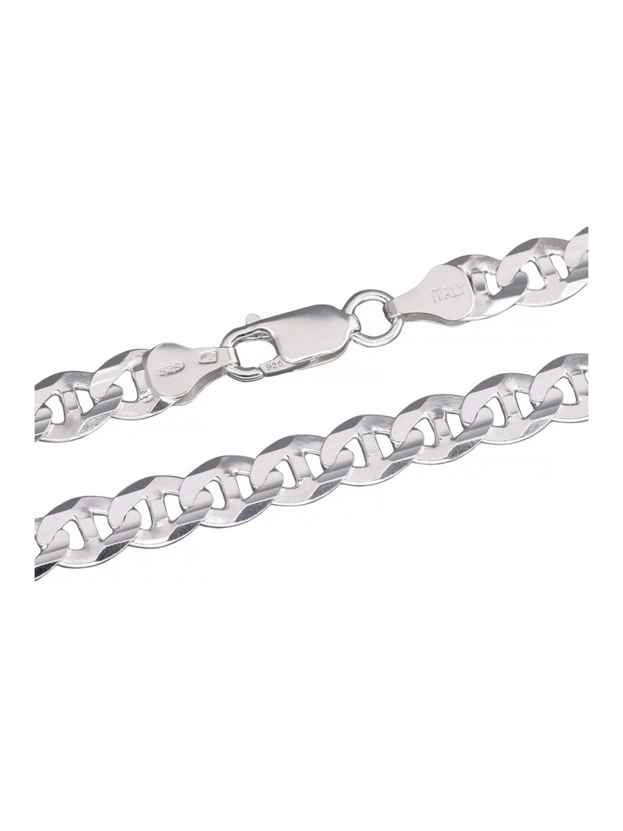 Srebrny łańcuch Marina 50cm