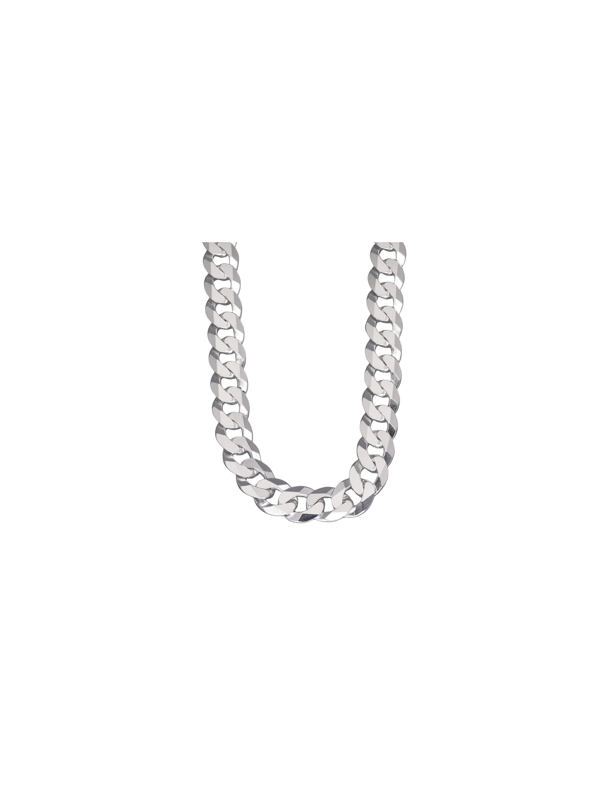 Srebrny łańcuch Pancerka 50cm