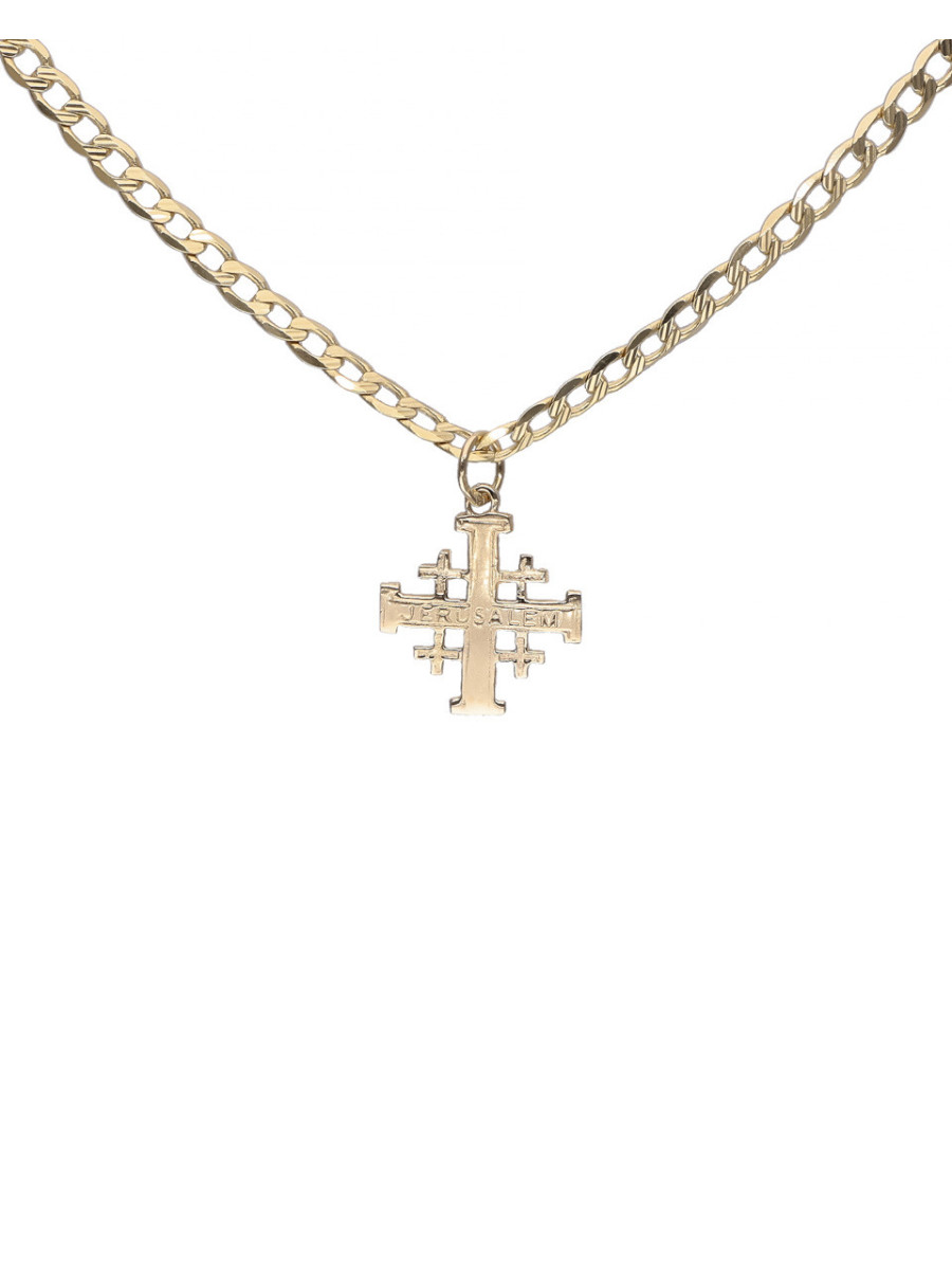 Złoty krzyż Jerusalem